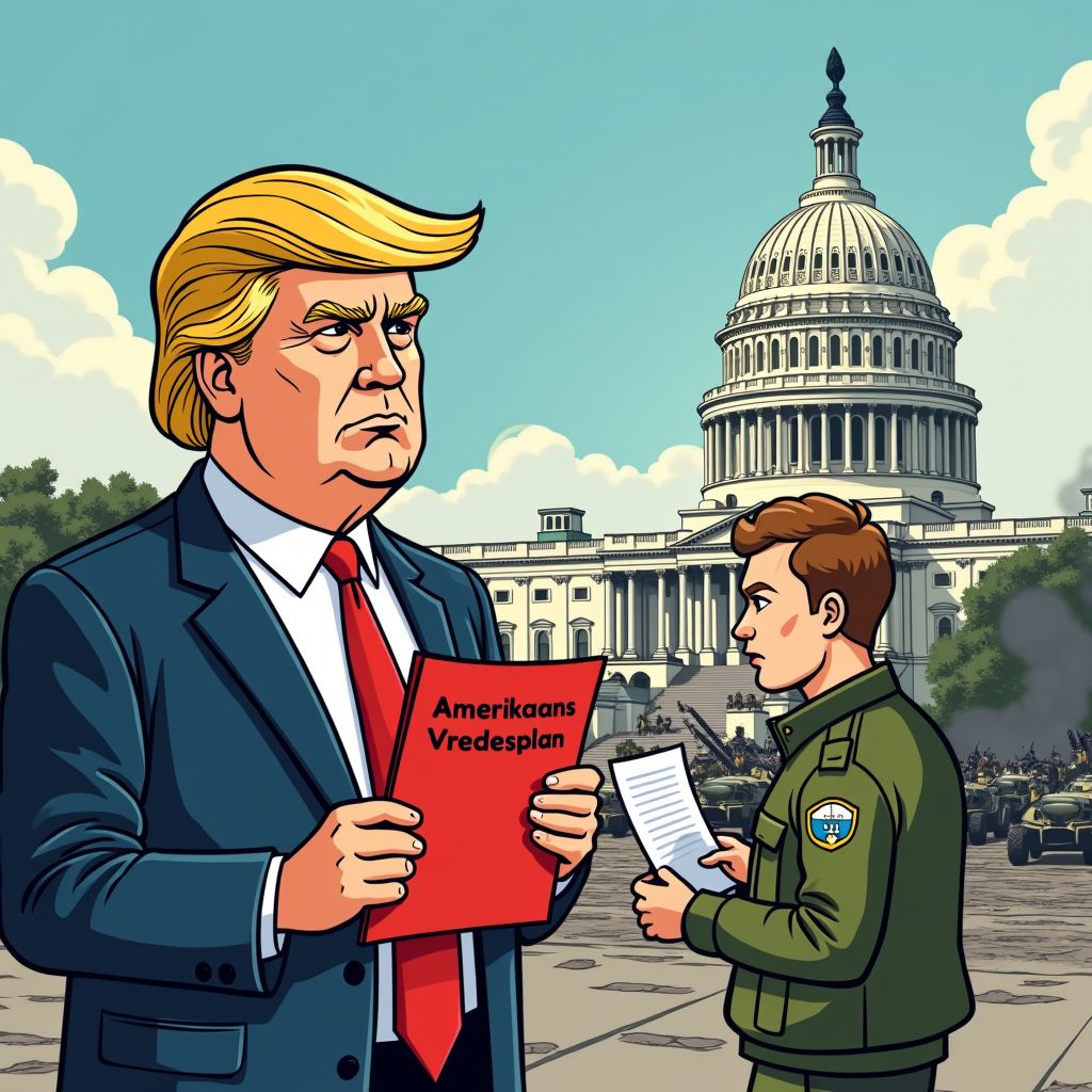 Trump is ontgoocheld omdat Zelensky het vredesplan nog niet heeft gelezen