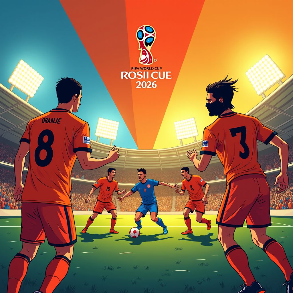 Oranje treft Japan, Tunesië en een onbekende tegenstander op het WK 2026