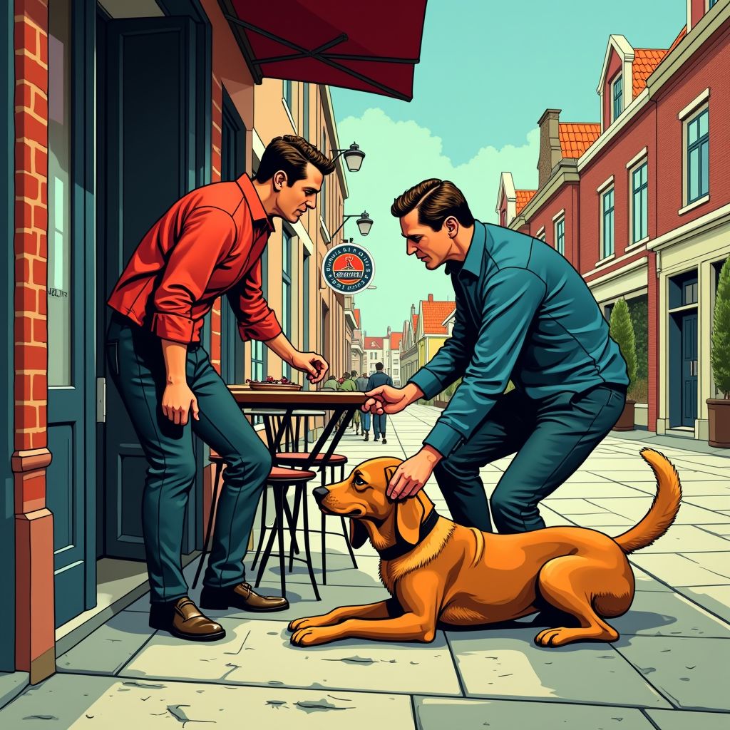 Dodelijke messteek na weigering hond te mogen aaien kost man acht jaar cel