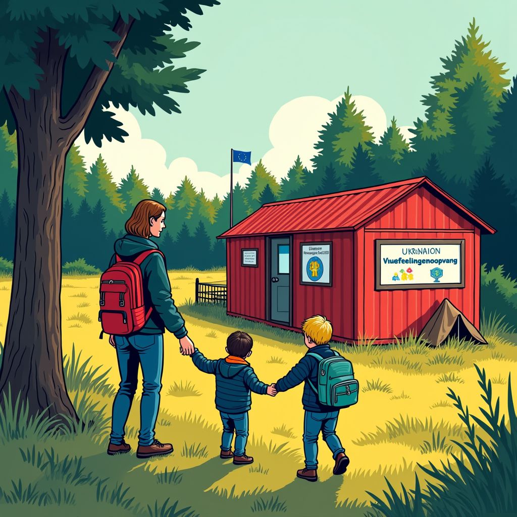 Oekraïense vluchtelingen in Nederland krijgen opvang die grenst aan onmenschelijk