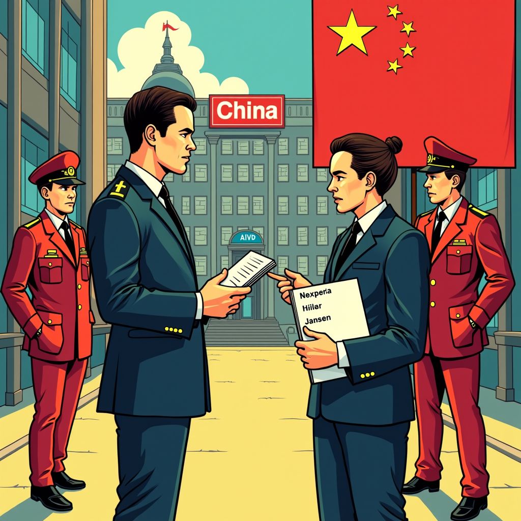 China noemt Nederlandse spionnen bij naam — en dat is geen grap