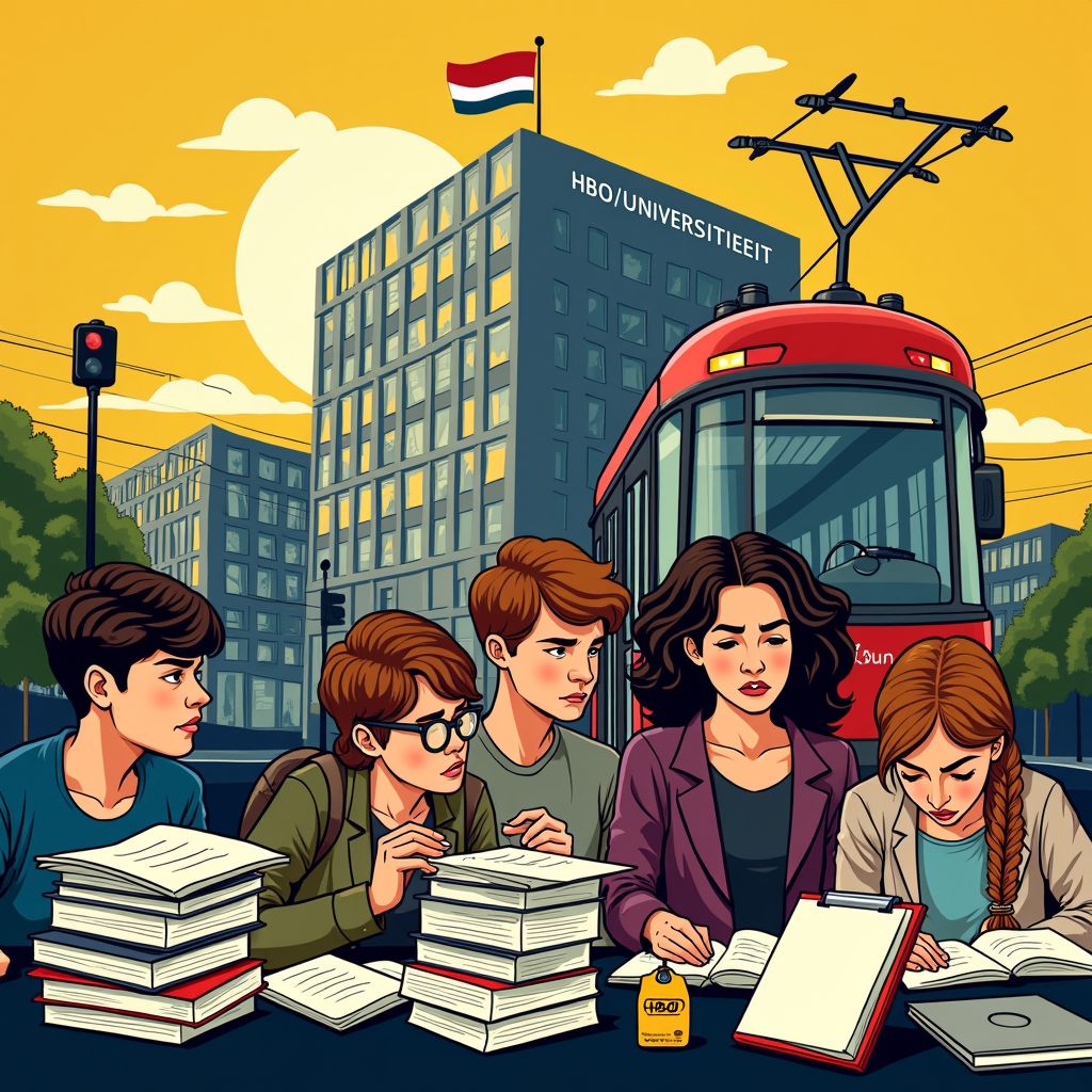 Stress is de grote achterliggende oorzaak van studievertraging bij studenten in Nederland