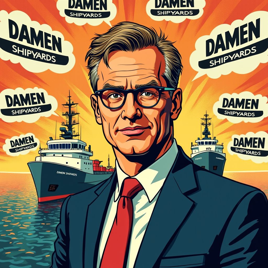 Schoonzoon van scheepsbouwgigant Damen blijft vastzitten wegens sanctieschending Rusland