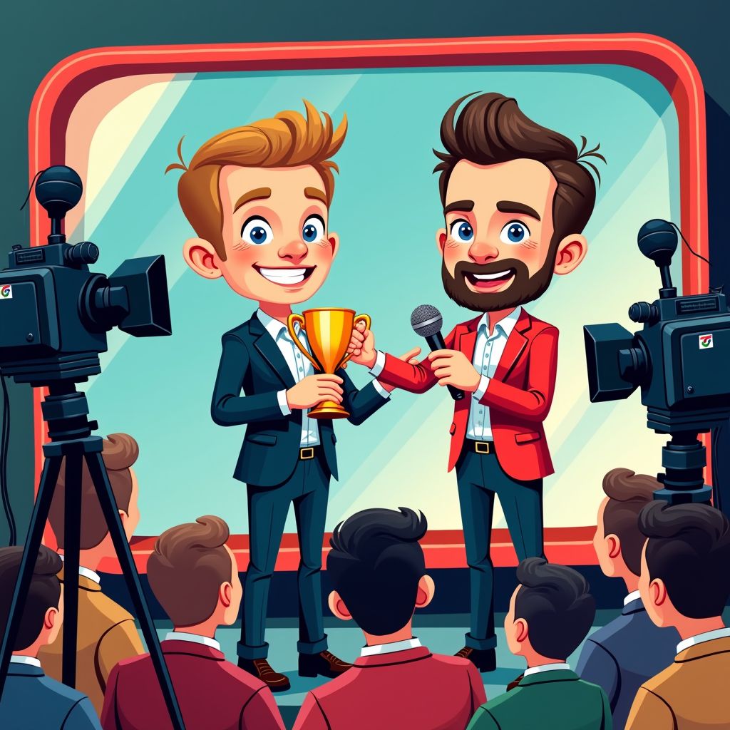 Even tot hier-duo wint prestigieuze mediaprijs na turbulent jaar